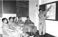 No 77 Squadron Association Williamtown photo gallery - 77 Squadaron Flight Commander, Tony Powell, conducting briefing at Ballarat (J A Treadwell)